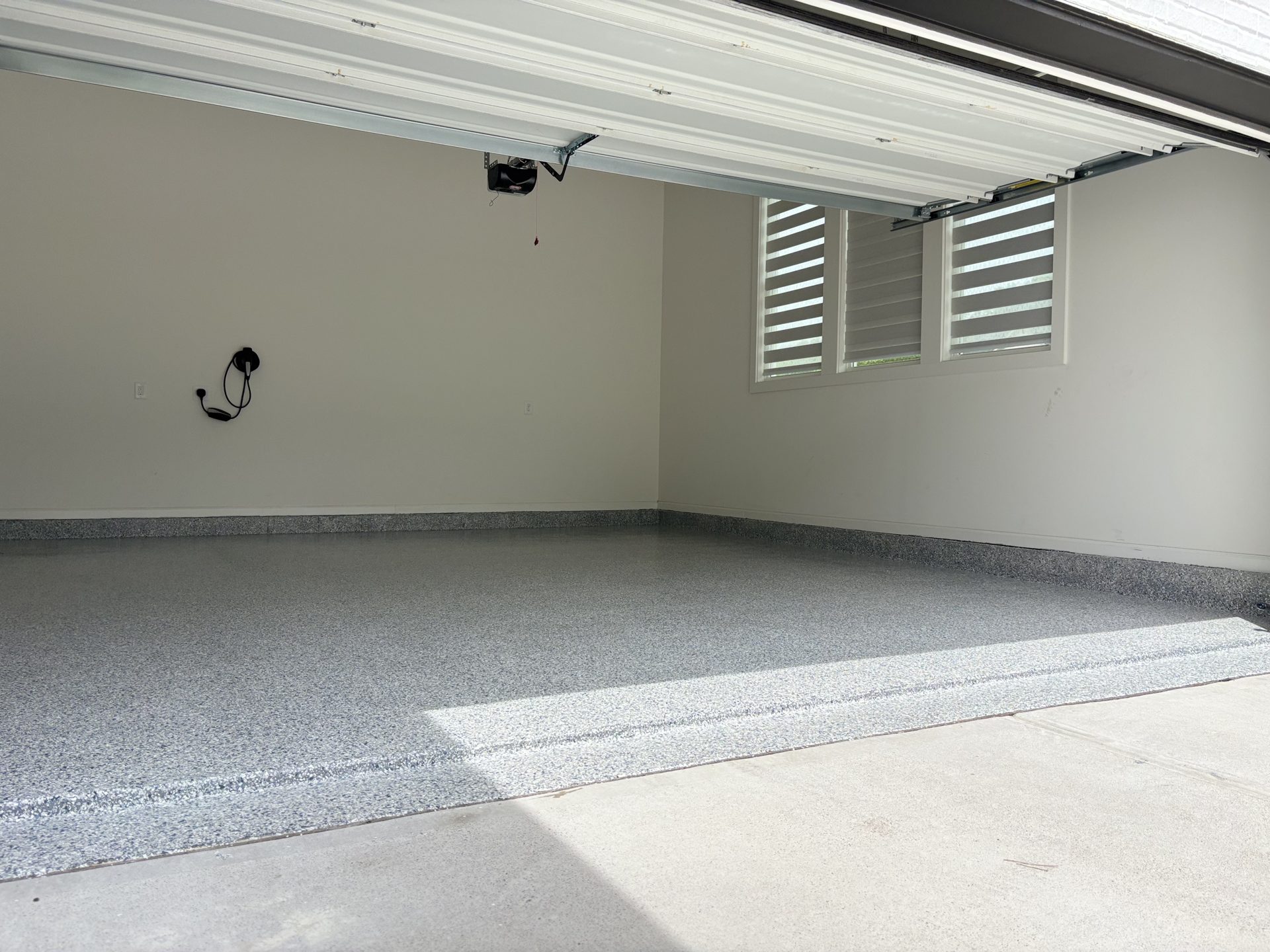 Residential Garage Epoxy Floor Project