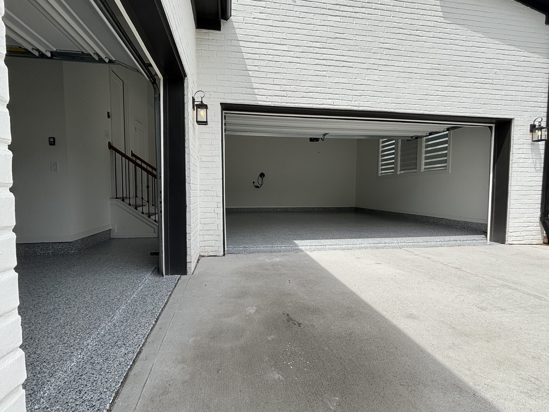 Residential Garage Epoxy Installation